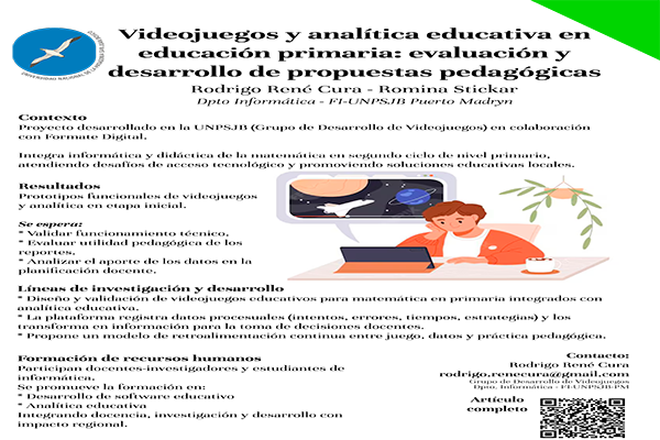 Videojuegos y analítica educativa 